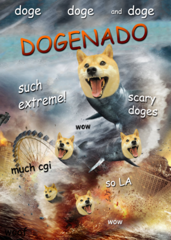 Dogenado, such extreme, so la, scary doges, much cgi