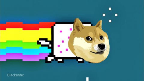 Nyan Doge. This is an important piece of doggo art. We must protect it at all costs. Wow.