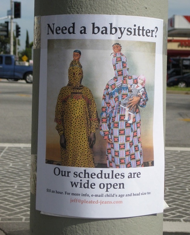 Poster: Need a babysitter? Couple of professional babysitters looking for job.