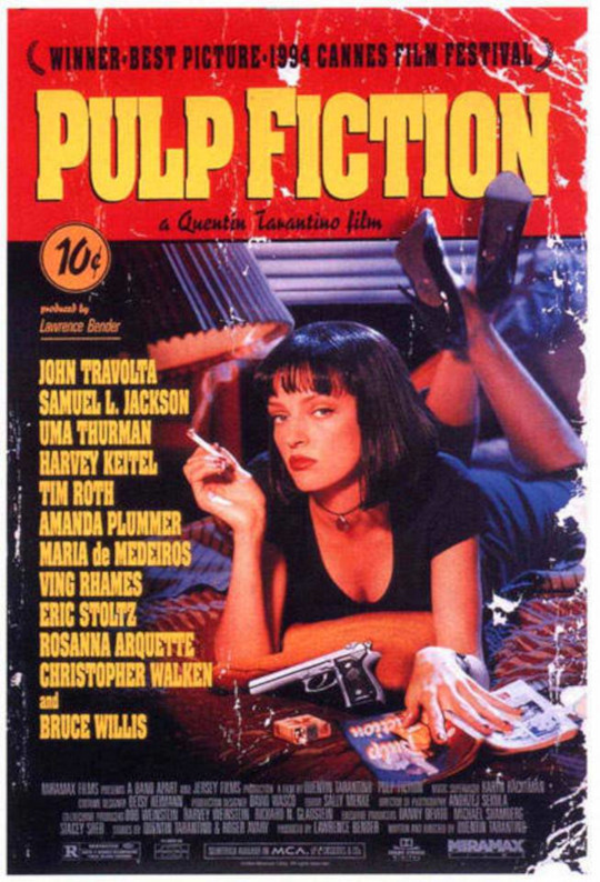 Pulp Fiction Movie Poster