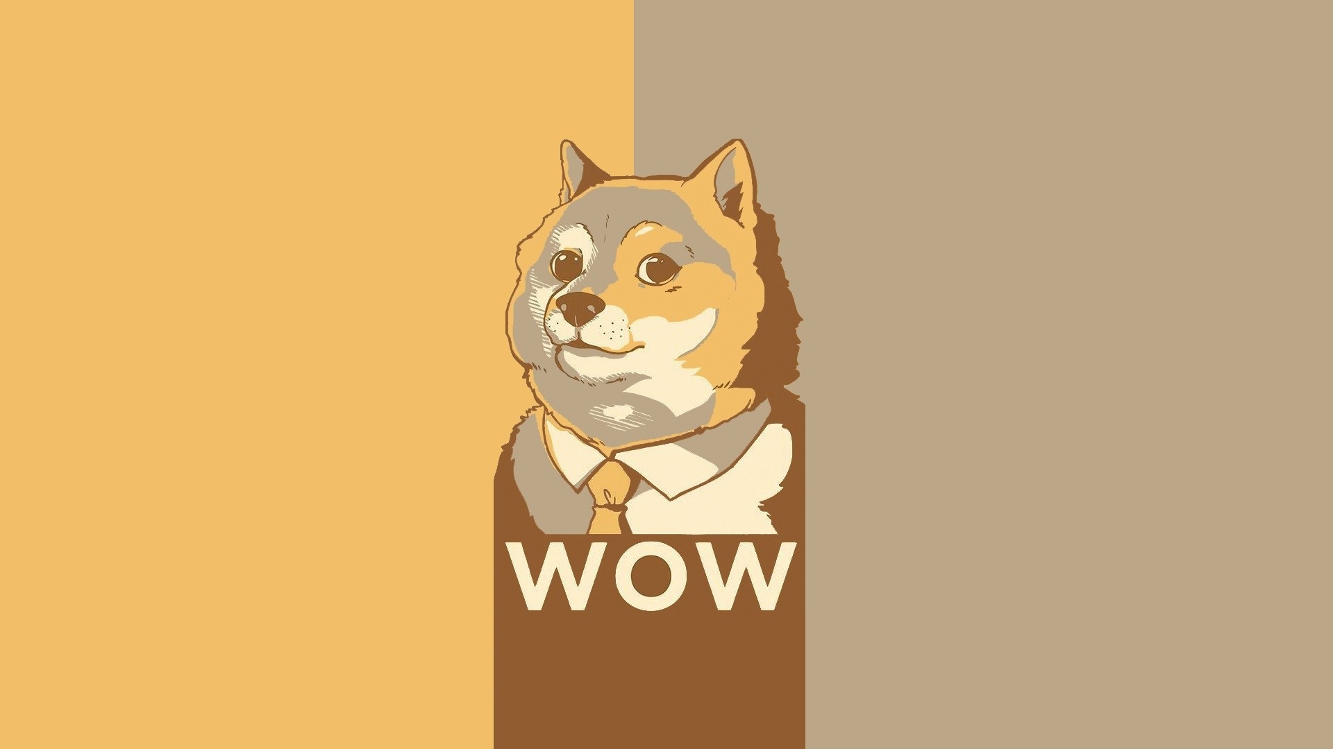 dog meme wow wallpaper