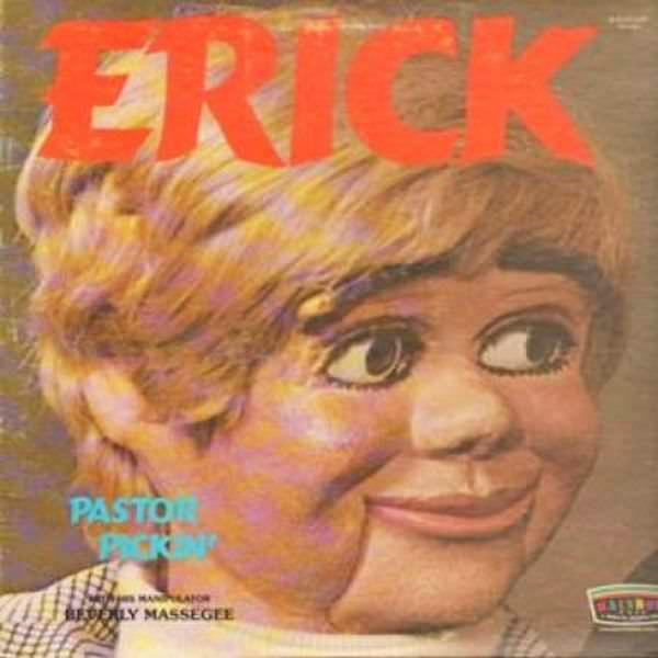 Erick album cover. Disturbing doll.