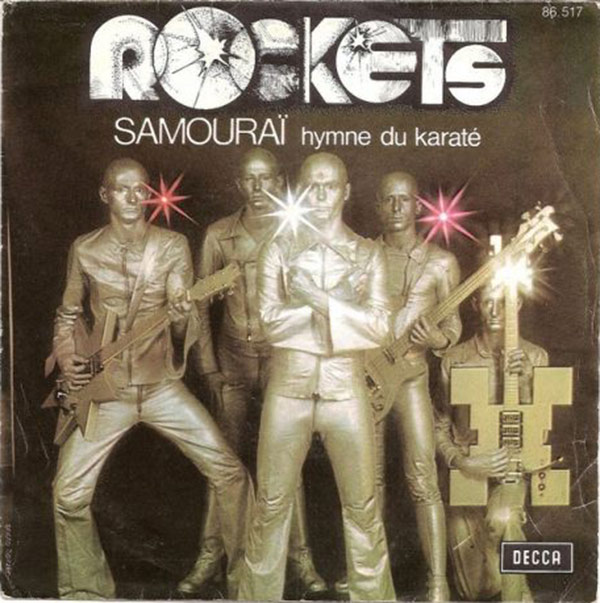 Rockets album cover. Space robots gig.