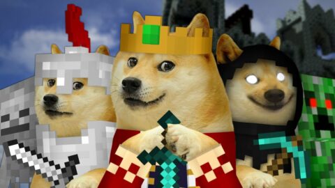 Minecraft Fallen Kingdom Dogelore Parody. Dogelore characters in le Minetrix. Wow,