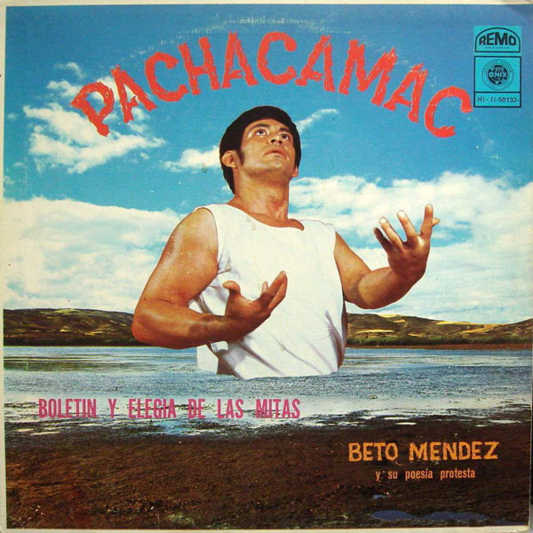 Beto Mendez Pachacamac album cover. Macho of the lake.